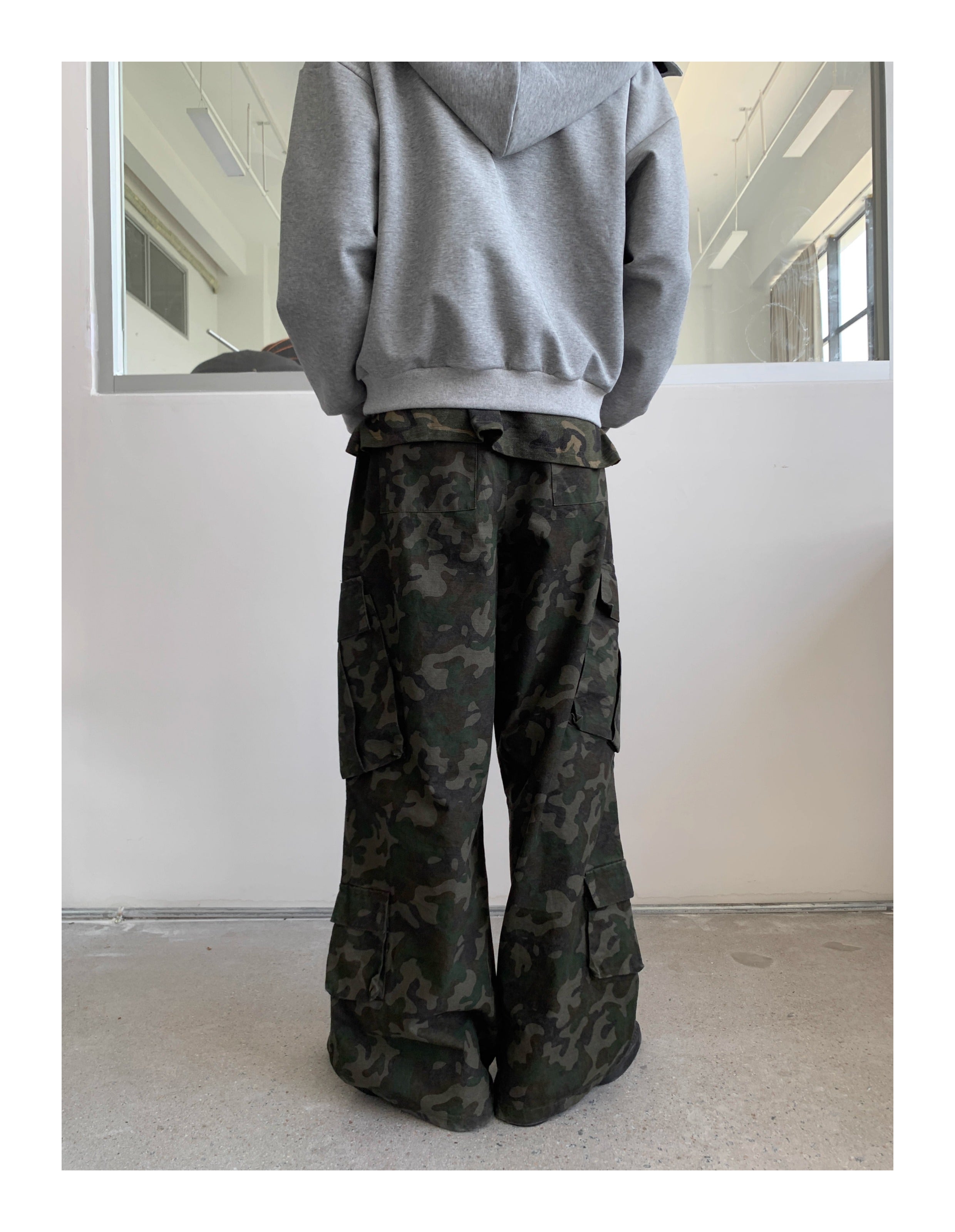 パンツ (QS86) CAMOUFLAGE PANTS QS604B camouflage pants
