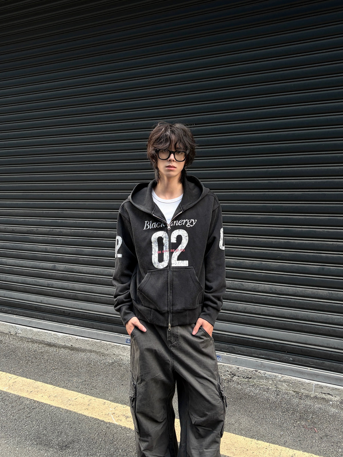 QS931B zip hoodie