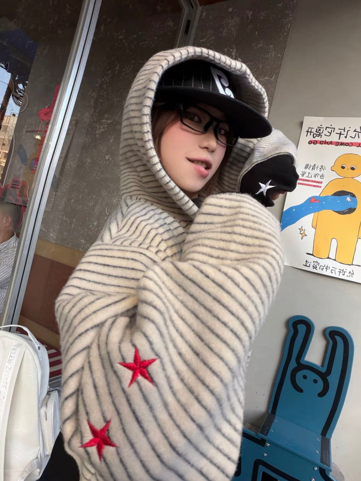 QS936B zip hoodie