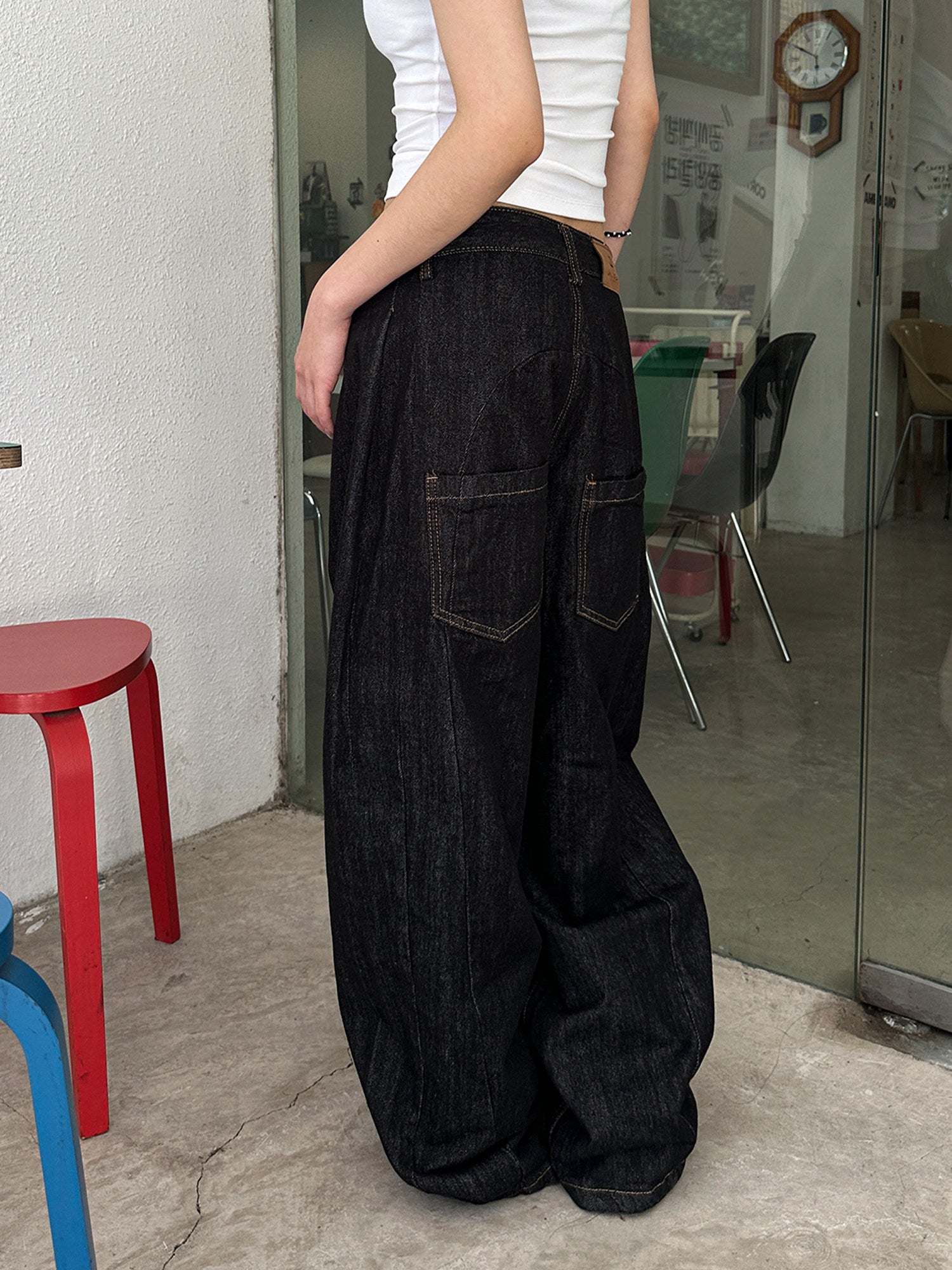 QS822B loose denim