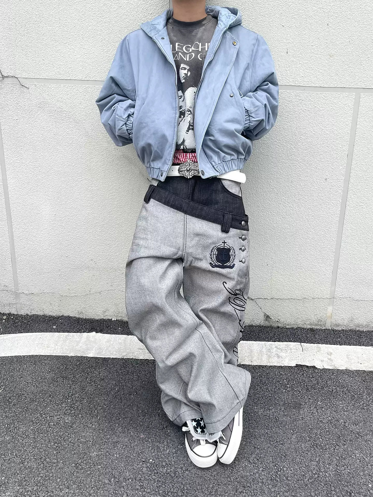 QS934B loose denim