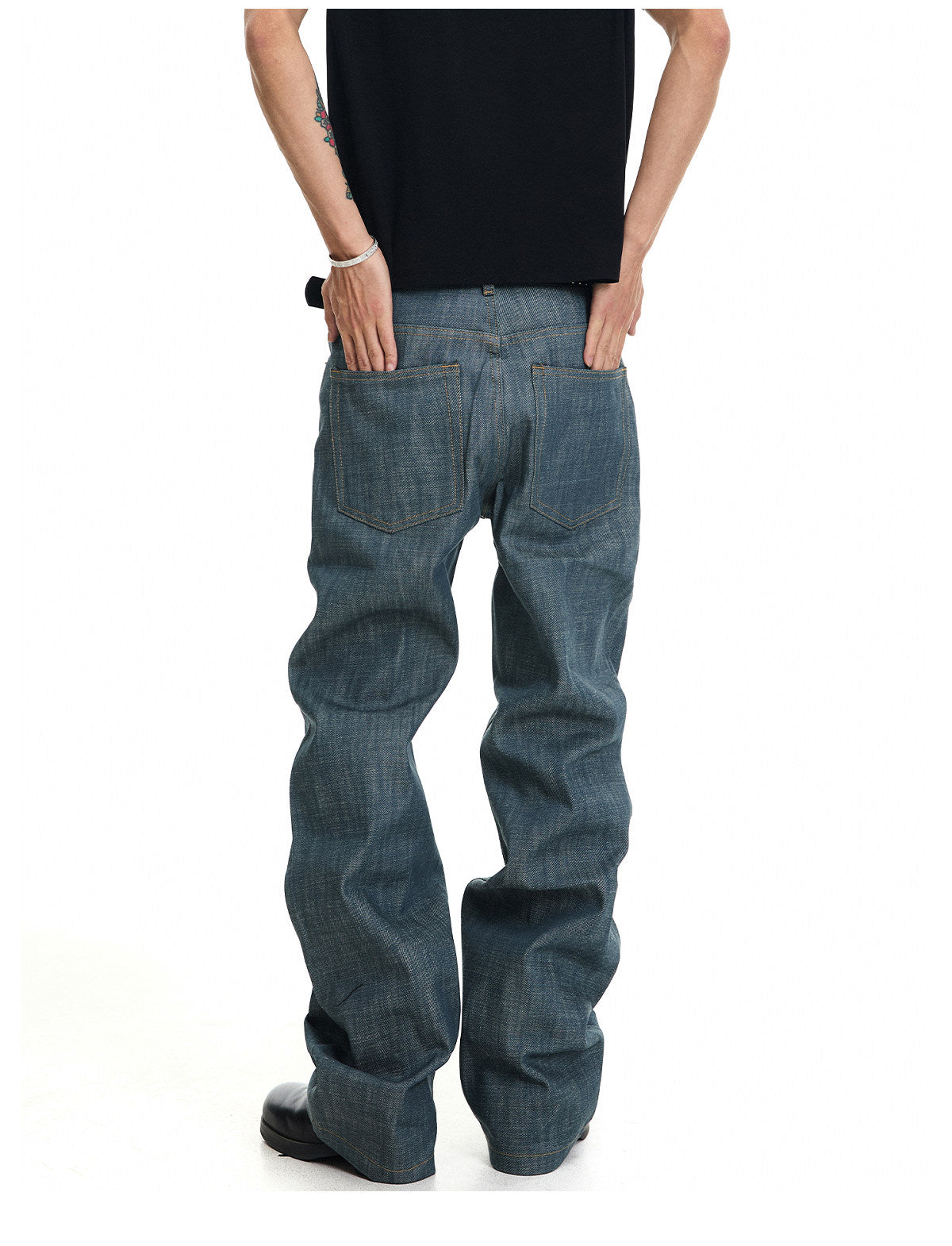 QS836B rigid denim