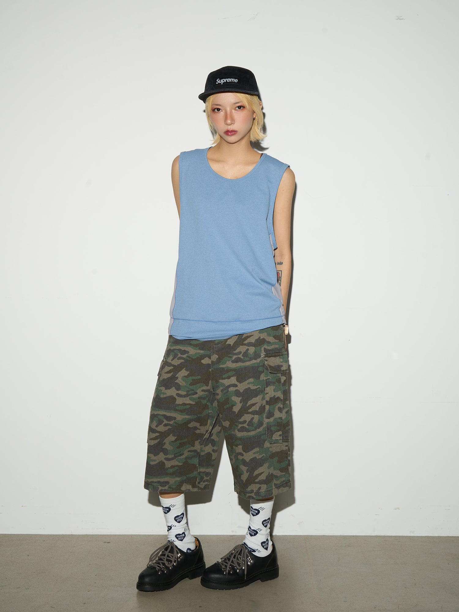 QS571B camouflage shorts