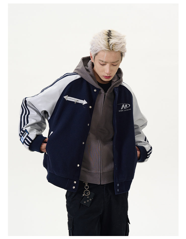 QS042B varsity jacket