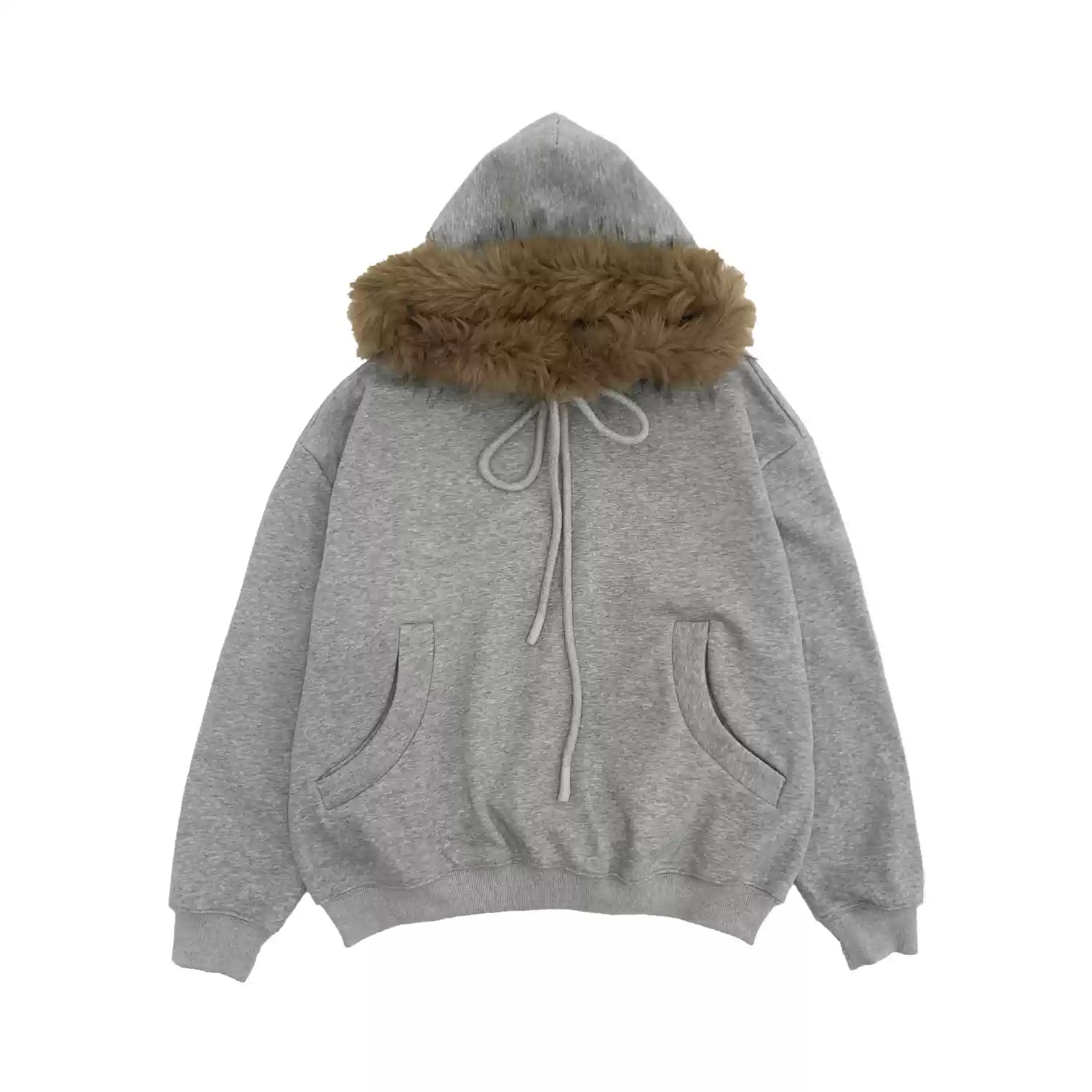 QS125B fur hoodie