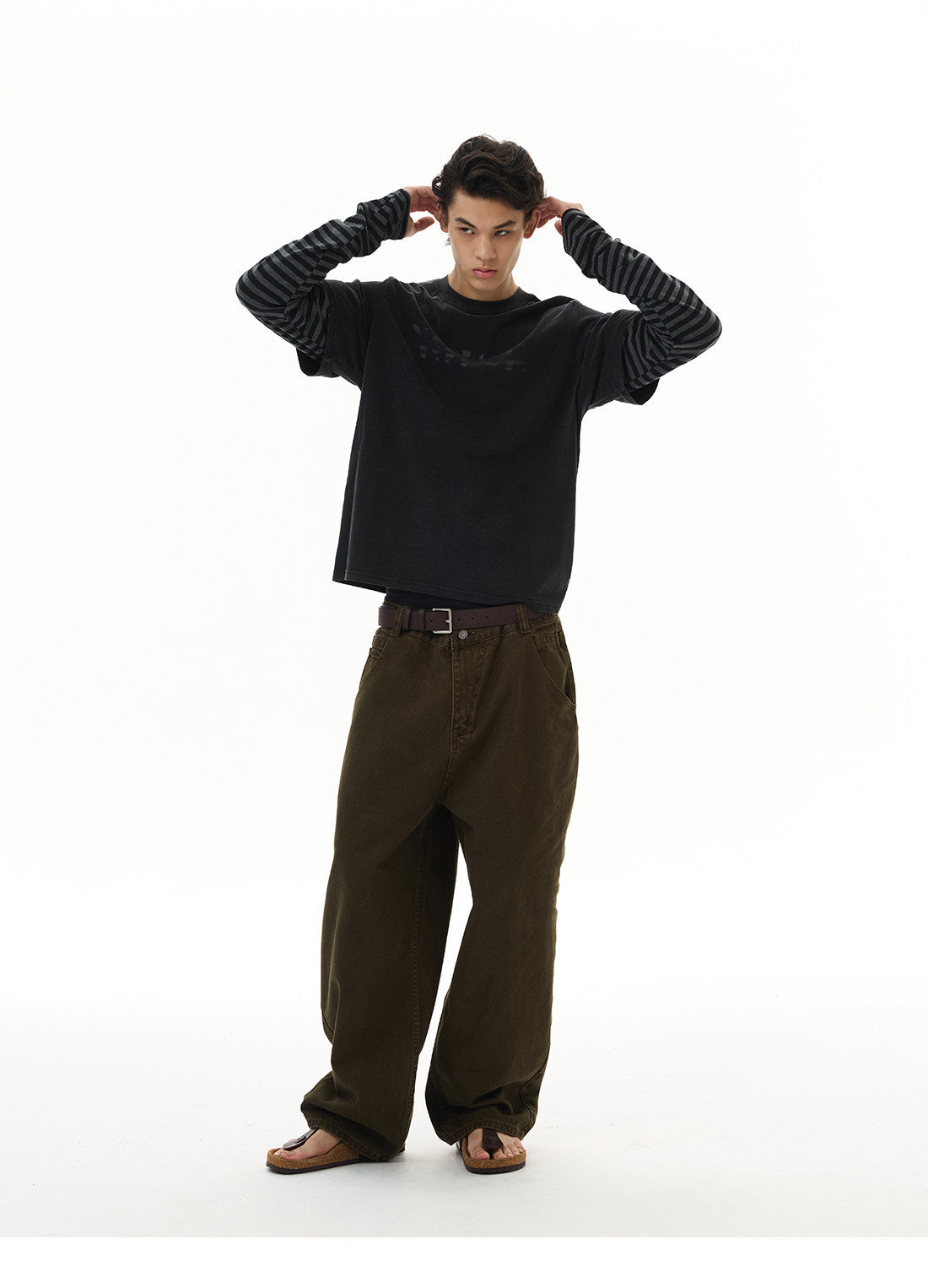 QS735B layered L/S tee