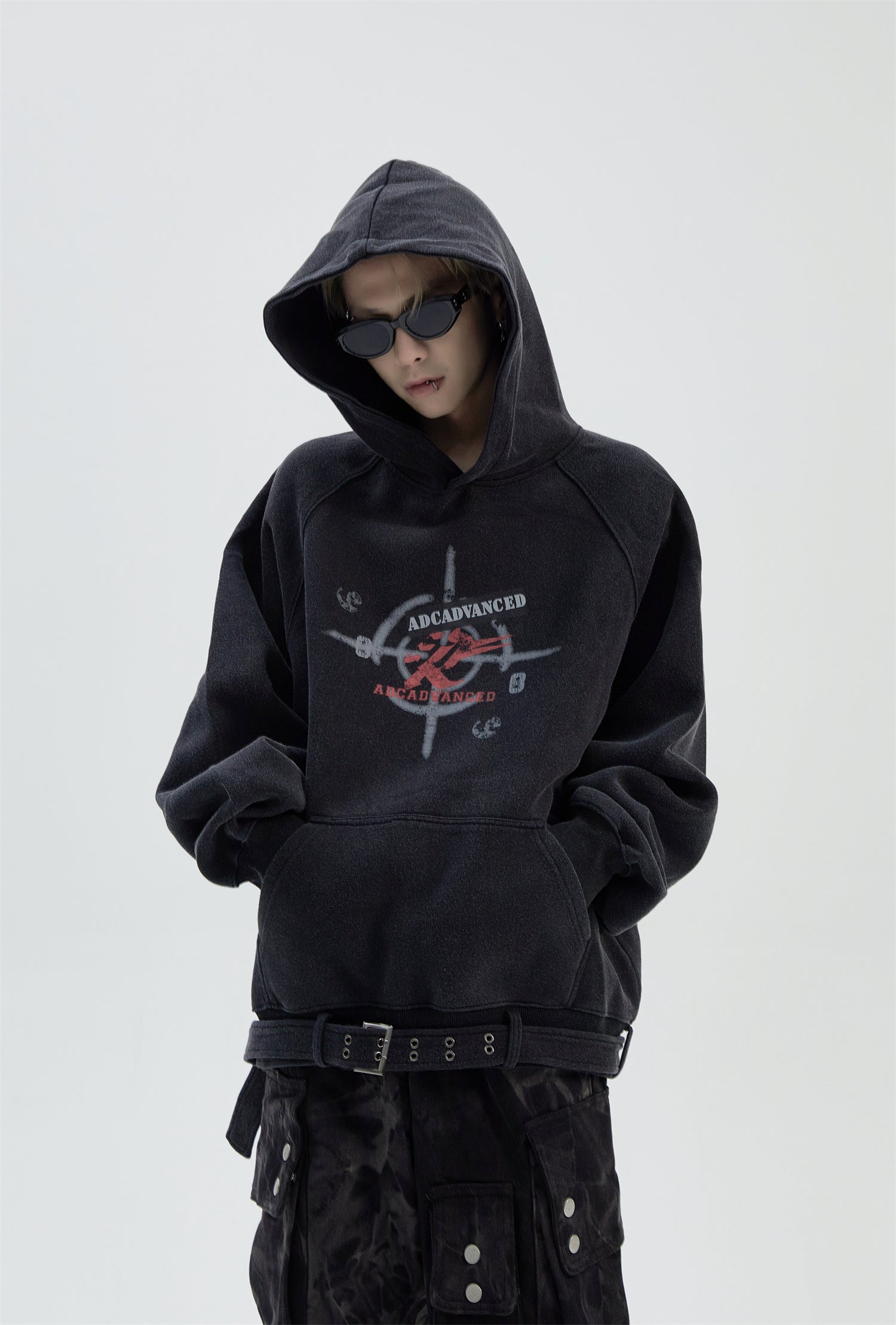 QS941A print hoodie