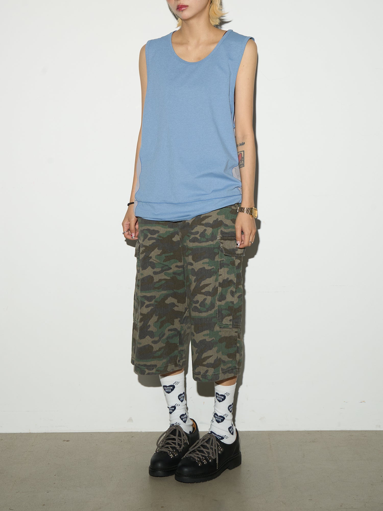 QS571B camouflage shorts