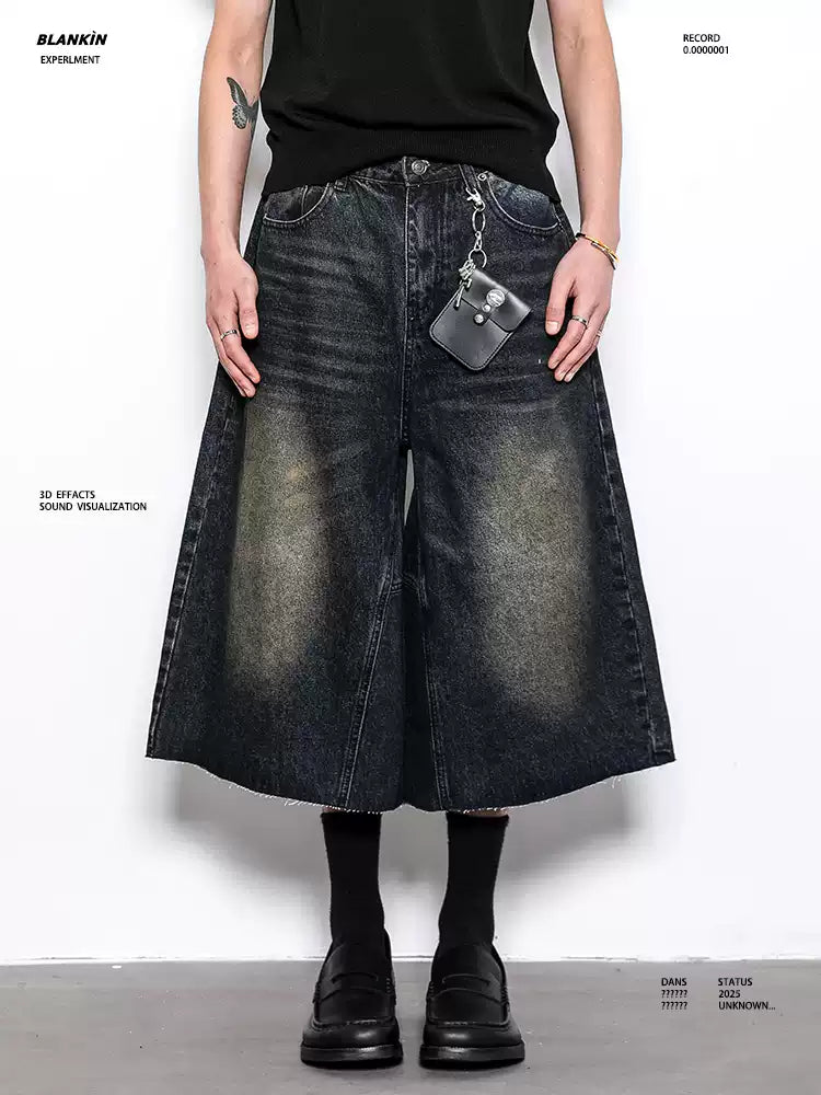 QS435B denim shorts