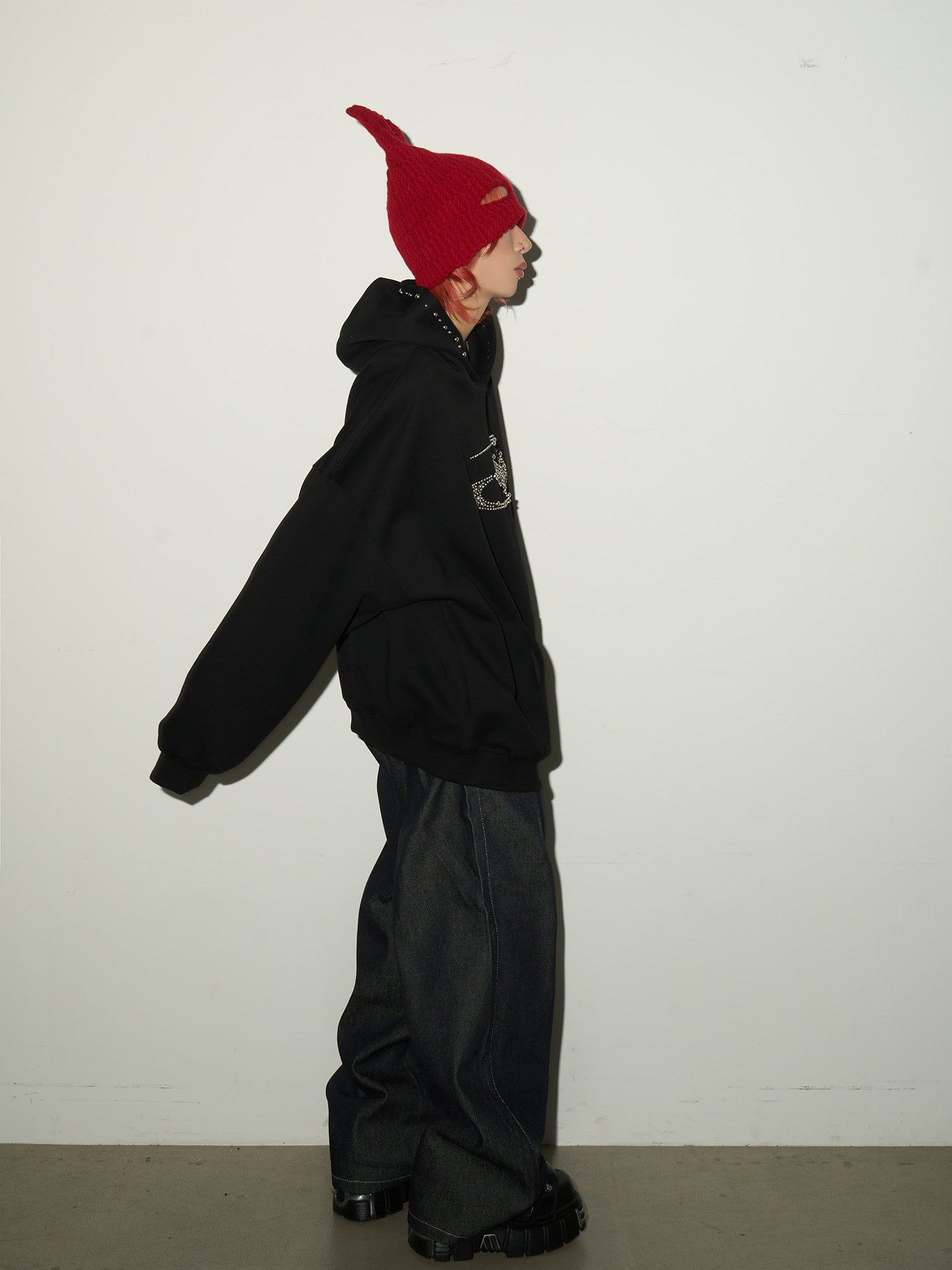QS704B rigid denim