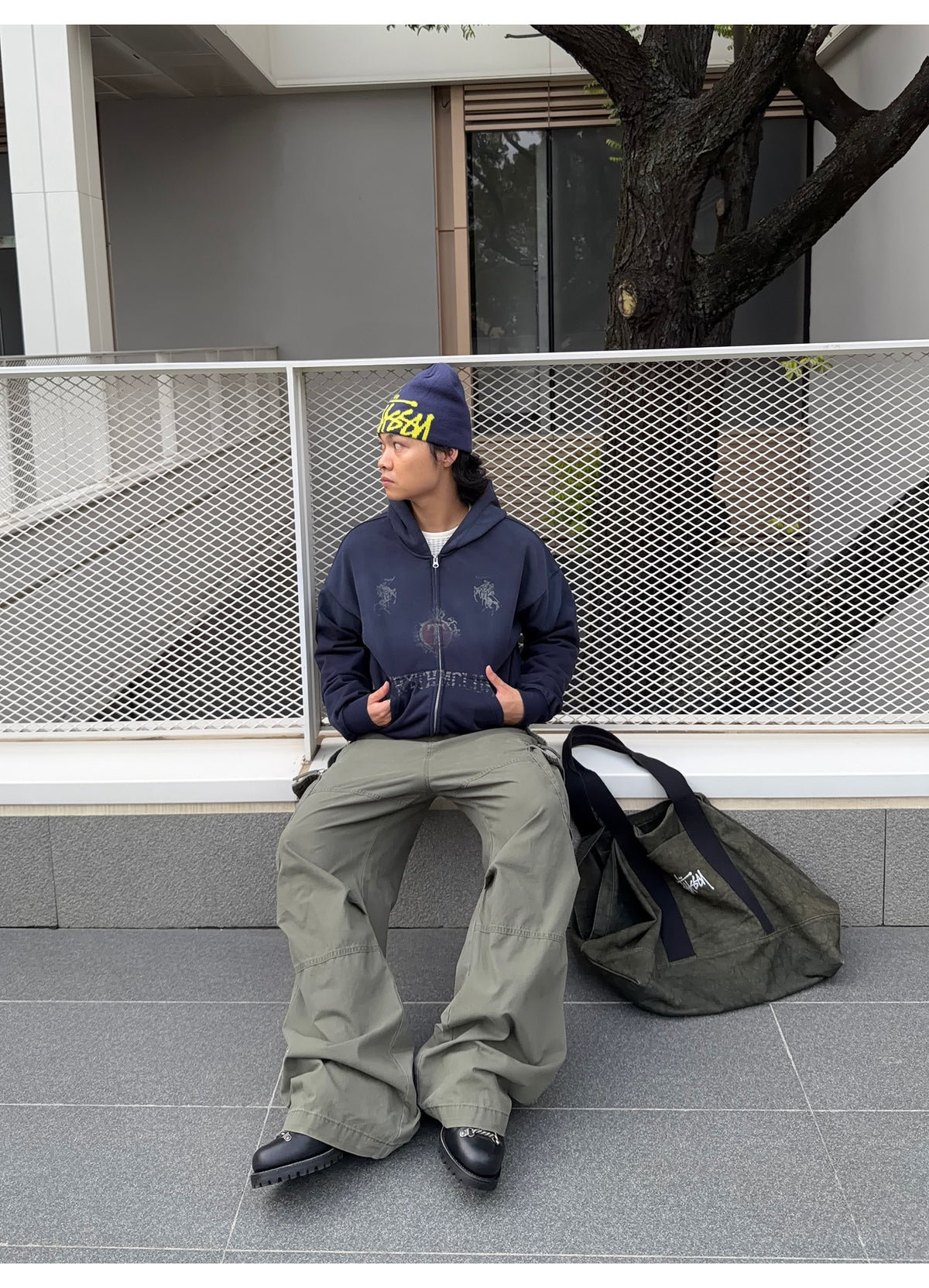 QS925B zip hoodie