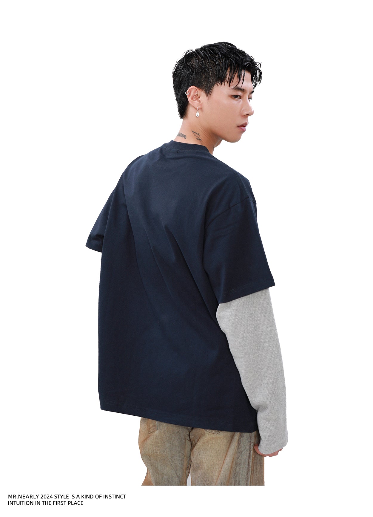 QS898A layered L/S tee