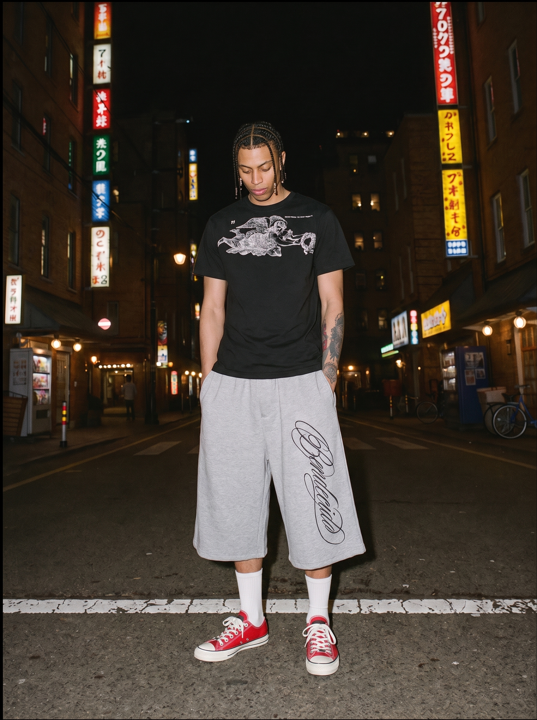 QS860B sweat shorts