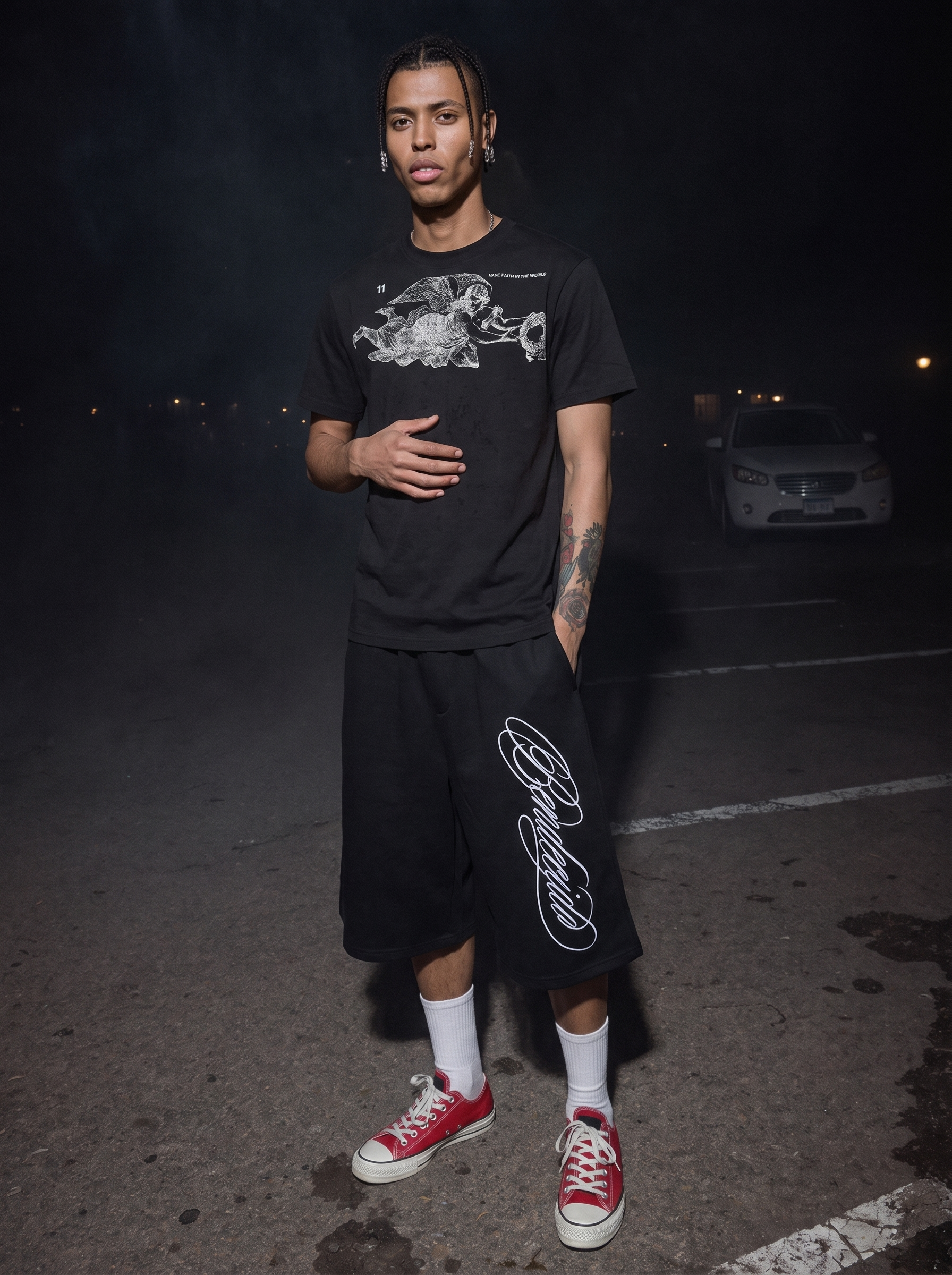 QS860B sweat shorts