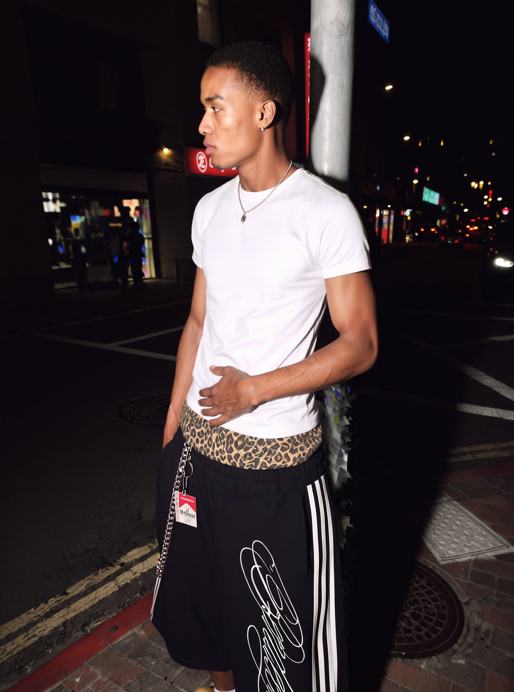 QS870B double waist shorts