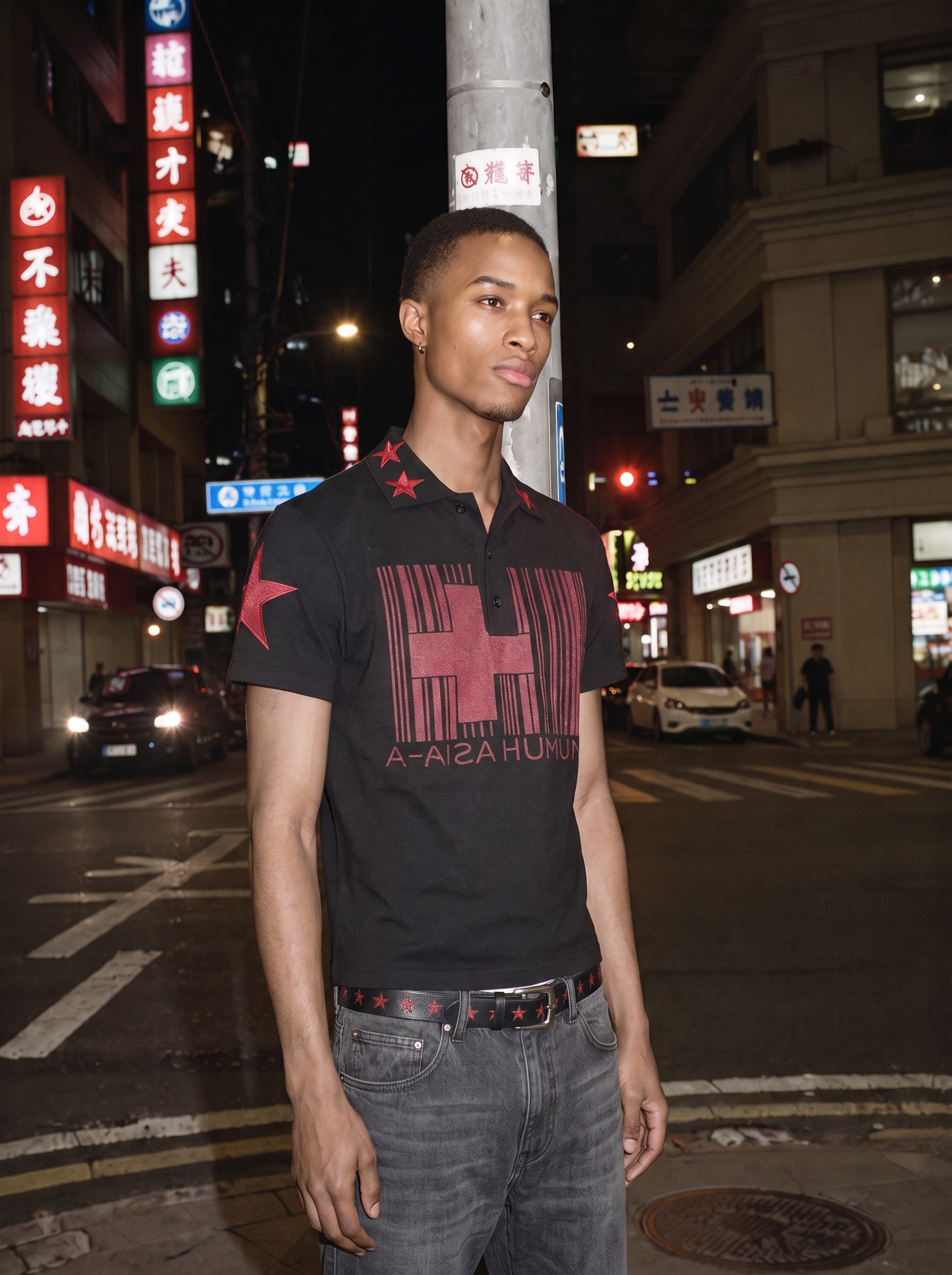QS886B polo top