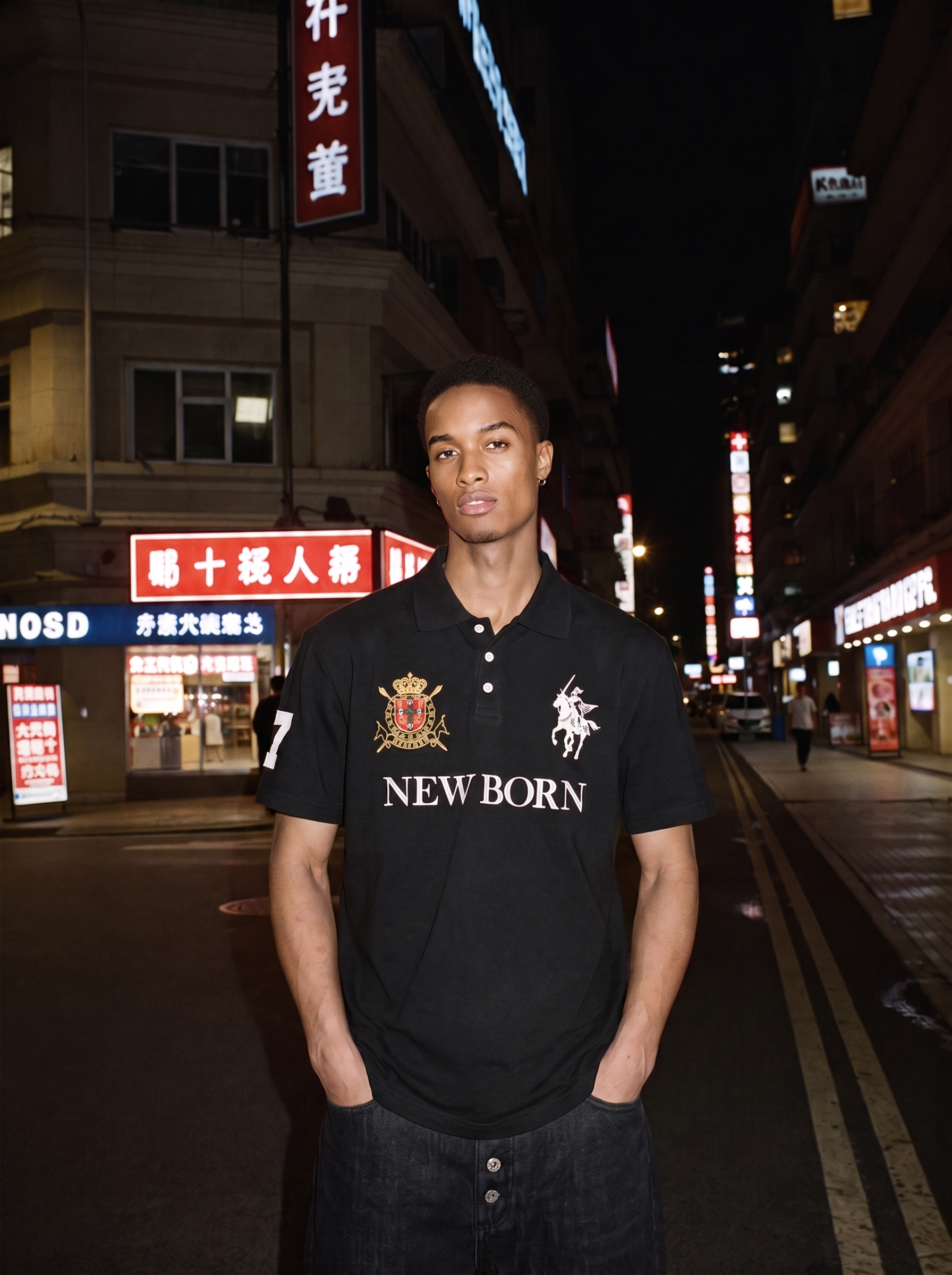 QS887B polo top