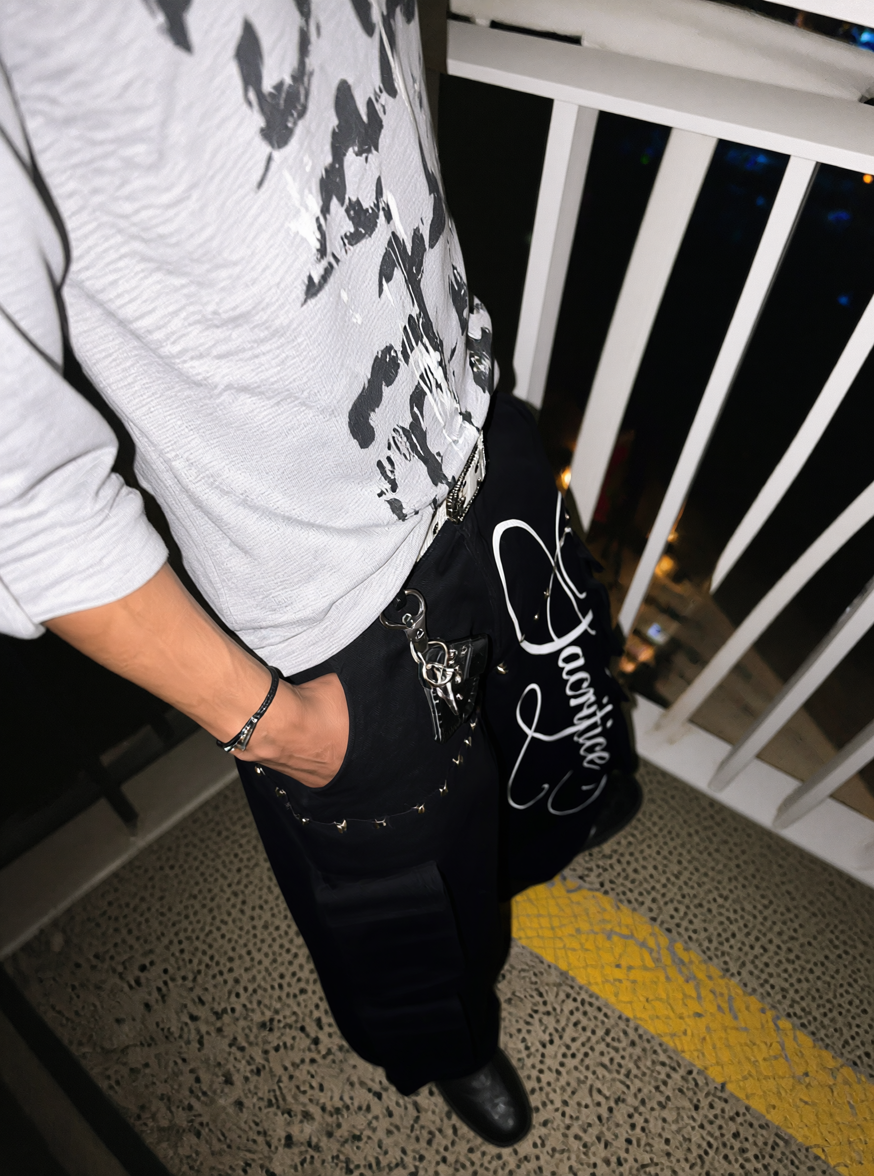 QS892B multi pocket pants