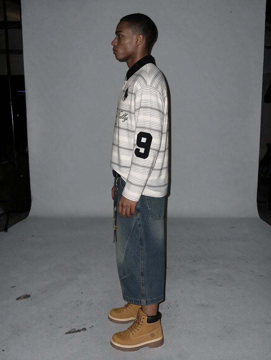 QS888B L/S polo