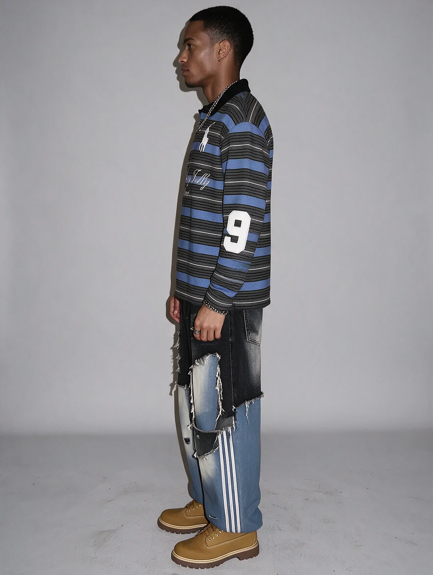 QS889B L/S polo
