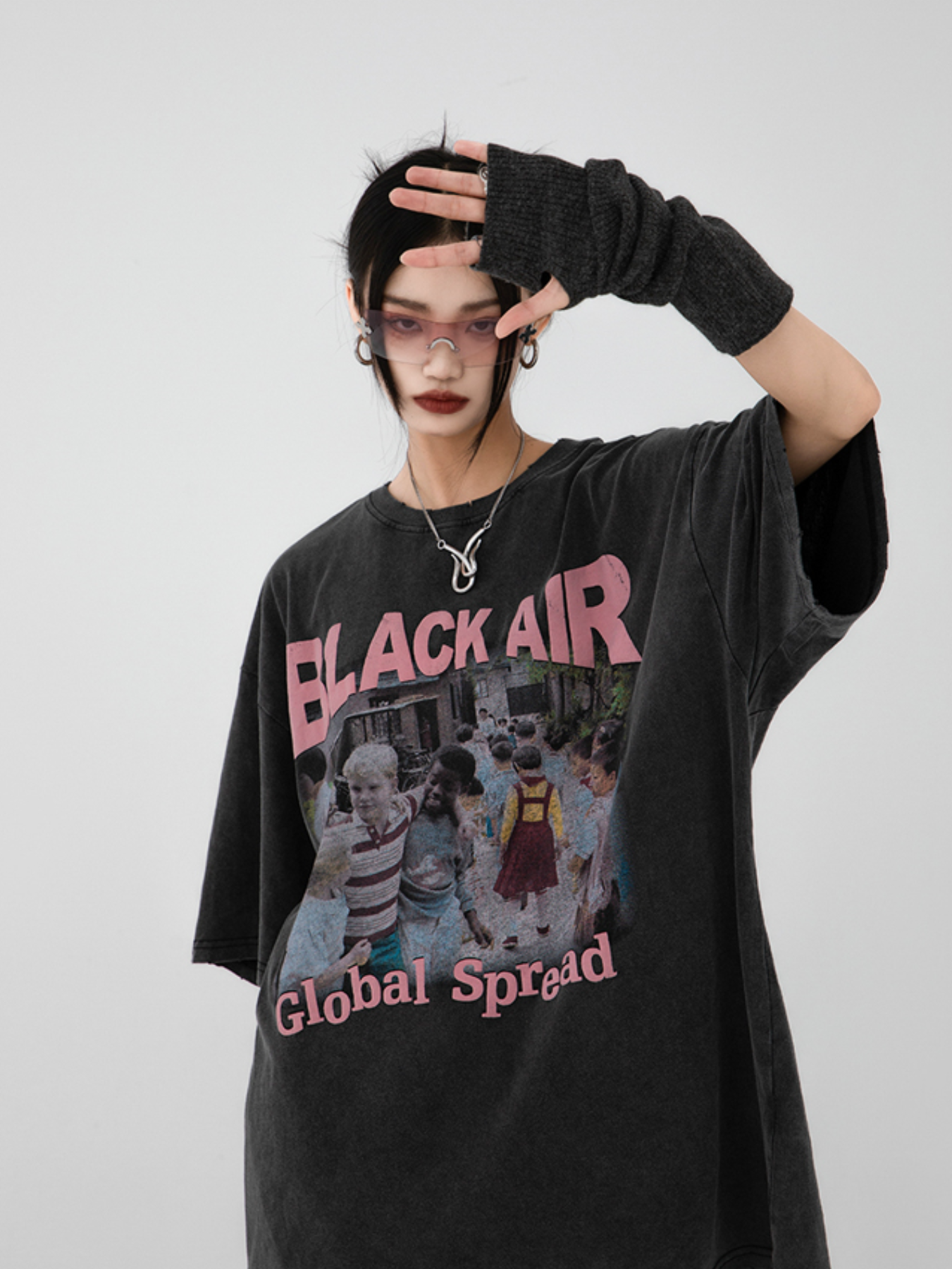 QS423 "BLACK AIR" t-shirts